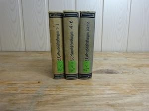 Bild des Verkufers fr Plutarchs vergleichende Lebensbeschreibungen (3 Bnde / 3 volume set). zum Verkauf von Antiquariat Bookfarm