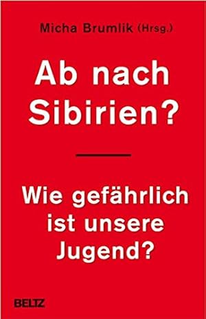 Bild des Verkufers fr Ab nach Sibirien? : Wie gefhrlich ist unsere Jugend?. Micha Brumlik (Hrsg.). Mit Beitr. von S. Karin Amos . zum Verkauf von Antiquariat Buchhandel Daniel Viertel