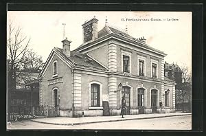 Ansichtskarte Fontenay-aux-Roses, La Gare, Bahnhofsgebäude