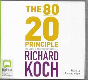 The 80 20 Principle: The Secret of Achieving More with Less [8CD Set]