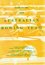Seller image for GUIDE TO THE 1991 AUSTRALIAN ROWING TEAM. for sale by Sainsbury's Books Pty. Ltd.