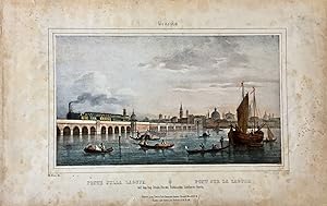 Ponte sulla laguna di Venezia