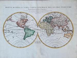 Mappamondo o vero Carta Generale del globo terrestre