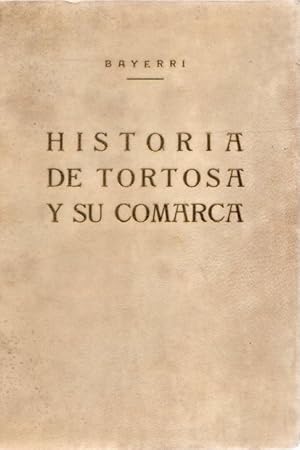 Imagen del vendedor de Historia de Tortosa y su comarca. Tomo cuarto . a la venta por Librera Astarloa