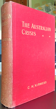 Image du vendeur pour The Australian Crisis. mis en vente par Richard Neylon