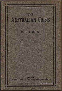 Image du vendeur pour The Australian Crisis. mis en vente par Richard Neylon