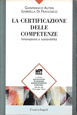 La certificazione delle competenze. Innovazione e sostenibilità