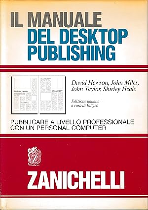 Seller image for Il manuale del desktop publishing for sale by librisaggi
