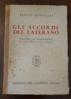 Gli accordi del laterano Libreria del littorio