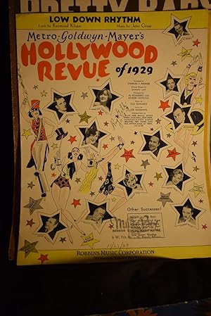Immagine del venditore per Low Down Ryhm : Hollywood Revue of 1929 venduto da History Bound LLC