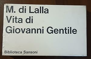 Image du vendeur pour Vita di Giovanni Gentile mis en vente par librisaggi