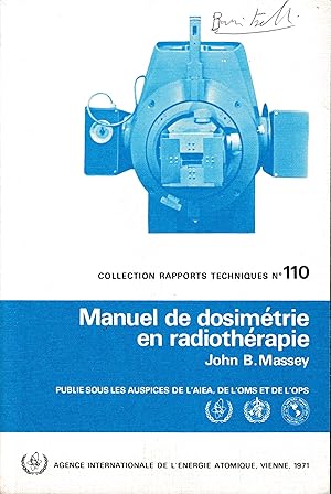 Manuel de dosimétrie en radiothérapie