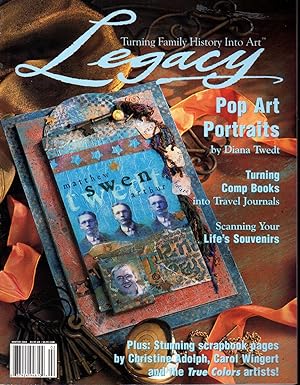 Imagen del vendedor de Legacy: Turning Family History Into Art; Volume 4, Issue 1: Winter, 2004 a la venta por Dorley House Books, Inc.