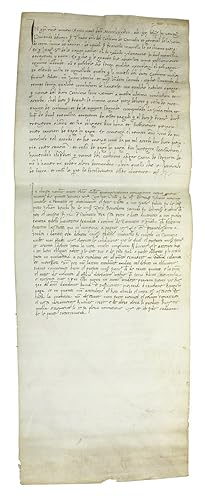 [Promissory note for Venetian customs taxes on goods from Damascus].Venice, 22 Feb. / 5 March 148...