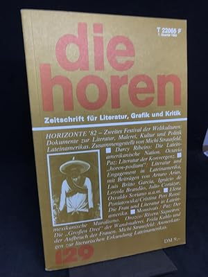 die horen Ausgabe 129. 28. Jahrgang Band 1. Zeitschrift für Literatur, Grafik und Kritik.