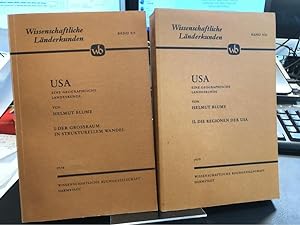 USA. Eine geographische Landeskunde. 2 Bände (vollständig). Band 1: Der Großraum in strukturellem...