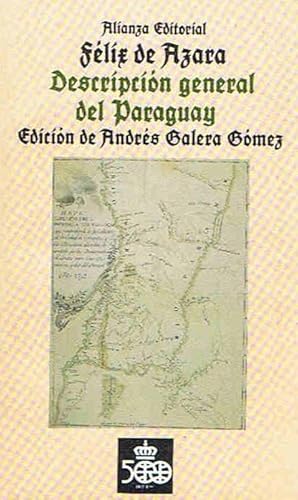 Seller image for DESCRIPCIN GENERAL DEL PARAGUAY for sale by Librera Torren de Rueda