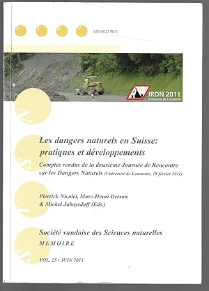 Les dangers naturels en Suisse: pratiques et développements