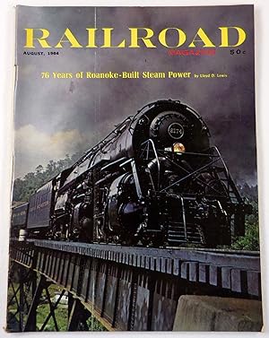 Railroad Magazine: The Magazine of Adventurous Railroading. Vol. 75, No. 5, August 1964