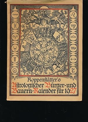 Koppenstätter's Astrologischer Bürger- und Bauern-Kalender für das Jahr 1927