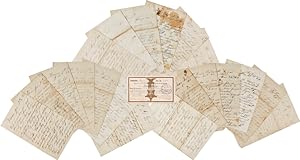 [COLLECTION OF TWENTY CIVIL WAR-DATE LETTERS FROM WILLIAM SHAW, A UNION SOLDIER FROM KENDALL, NEW...
