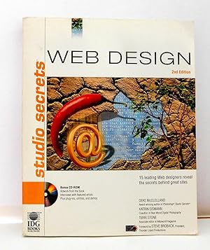 Imagen del vendedor de Web Design Studio Secrets - 2nd Edition (CD ROM NOT Included) a la venta por The Parnassus BookShop