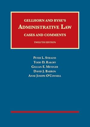 Seller image for Administrative Law, Cases and Comments for sale by GreatBookPricesUK