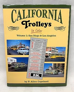 Bild des Verkufers fr California Trolleys in Color, Vol. 1: San Diego and Los Angeles zum Verkauf von Prestonshire Books, IOBA