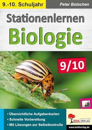 Bild des Verkufers fr Stationenlernen Biologie 9/10 zum Verkauf von AHA-BUCH GmbH