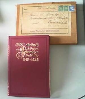 Jahrbuch des Freien Deutschen Hochstifts 1916-1925