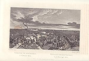 Seller image for Schlacht bei Montmiral d. 11. Februar 1814. Stahlstich von 1841 nach Horace Vernet. for sale by ANTIQUARIAT Franke BRUDDENBOOKS