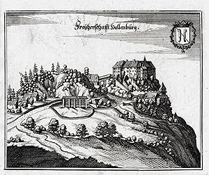 Bild des Verkufers fr Freyherschafft Hollenburg" - Burg Hollenburg Kttmannsdorf Drau Krnten sterreich zum Verkauf von Antiquariat Steffen Vlkel GmbH