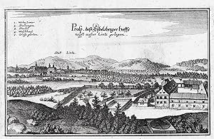 Bild des Verkufers fr Prosp. de Eybelsberger Hoffs" - Linz Ebelsberg bersterreich sterreich zum Verkauf von Antiquariat Steffen Vlkel GmbH