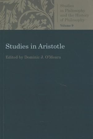 Bild des Verkufers fr Studies in Aristotle zum Verkauf von GreatBookPricesUK