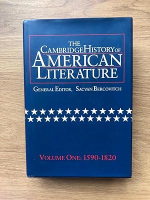 Immagine del venditore per The Cambridge History of American Literature: Volume 1, 1590-1820: 1590-1820 v. 1 venduto da Old Hall Bookshop, ABA ILAB PBFA BA