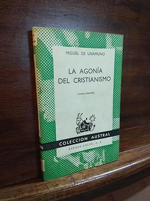 Imagen del vendedor de La agona del cristianismo a la venta por Libros Antuano