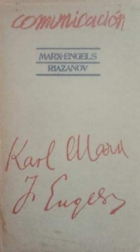 Imagen del vendedor de Marx-Engels. a la venta por Librera Reciclaje