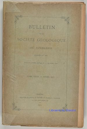 Bulletin de la Société Géologique de Normandie Tome XXI