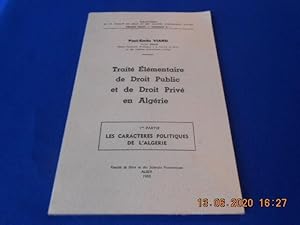 Traité élémentaire de Droit Public et de Droit Privé