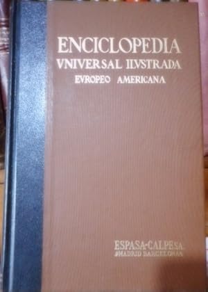 ENCICLOPEDIA UNIVERSAL ILUSTRADA EUROPEO-AMERICANA INDEX Suplemento anual 1934-1980