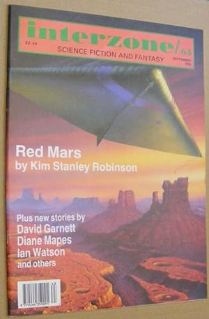 Immagine del venditore per Interzone Science Fiction & Fantasy 63 [Red Mars] (September 1992) venduto da Nigel Smith Books