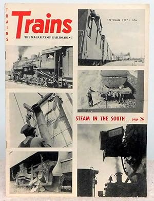 Bild des Verkufers fr Trains: The Magazine of Railroading September 1957 zum Verkauf von Argyl Houser, Bookseller