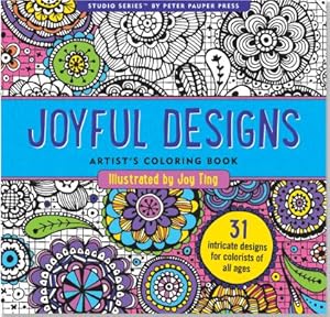 Image du vendeur pour Joyful Designs Artist's Coloring Book (Paperback or Softback) mis en vente par BargainBookStores