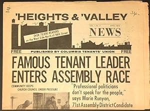 'Heights and 'Valley News. Vol. I no. 3 (April 1974)