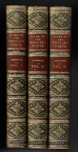 Seller image for The Lives of the Most Eminent English Poets with Critical Observations on their Works; with Notes Corrective and Explanatory, by Peter Cunningham for sale by Nighttown Books