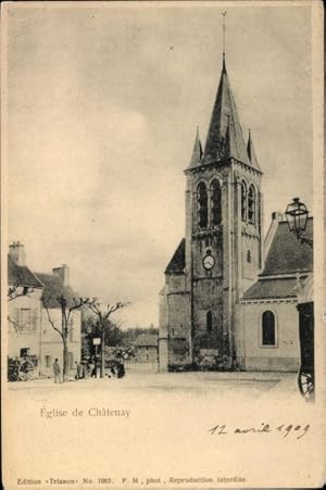 Ansichtskarte / Postkarte Chatenay Hauts-de-Seine, L'Eglise