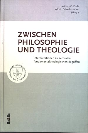 Bild des Verkufers fr Zwischen Philosophie und Theologie : Interpretationen zu zentralen fundamentaltheologischen Begriffen. Schriftenreihe des Instituts fr Dogmatik und Fundamentaltheologie an der Phil.-Theol. Hochschule Benedikt XVI. Heiligenkreuz ; Band. 2 zum Verkauf von books4less (Versandantiquariat Petra Gros GmbH & Co. KG)