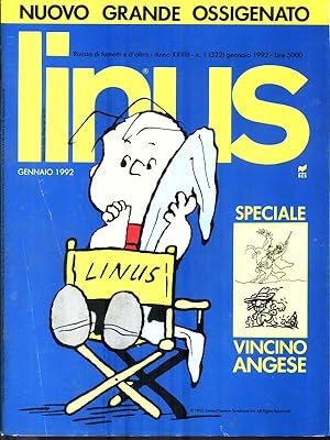 Bild des Verkufers fr Linus 1992 annata completa zum Verkauf von Librodifaccia
