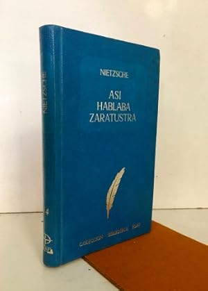 Image du vendeur pour AS HABLABA ZARATUSTRA mis en vente par Librera Torres-Espinosa