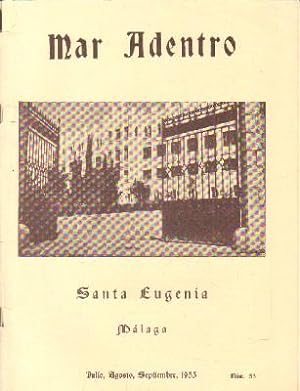 MAR ADENTRO. SANTA EUGENIA, JULIO, AGOSTO, SEPTIEMBRE 1955. NÚM. 33